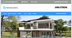 Desktop Screenshot of ochranadomu.sk
